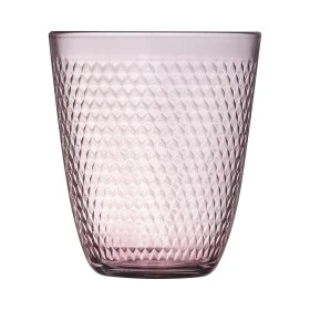 Set of glasses Arcoroc Pampille Pink Glass 310 ml 6 Units by Arcoroc, Highball Glasses - Ref: S2711726, Price: 11,35 €, Disco...