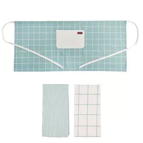 Set de Cocina Vinthera Okapi Bicolor Textil 3 Piezas de Vinthera, Delantales - Ref: S2711749, Precio: 11,81 €, Descuento: %