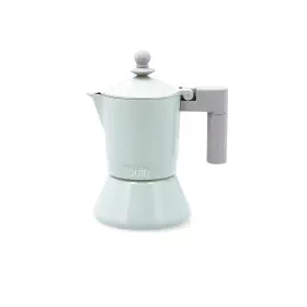 Italian Coffee Pot Quid Ozon Green Metal 3 Cups by Quid, Stovetop Coffee Makers - Ref: S2711781, Price: 14,65 €, Discount: %