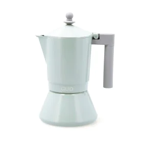 Italian Coffee Pot Quid Ozon Green Metal 9 Cups by Quid, Stovetop Coffee Makers - Ref: S2711785, Price: 19,77 €, Discount: %