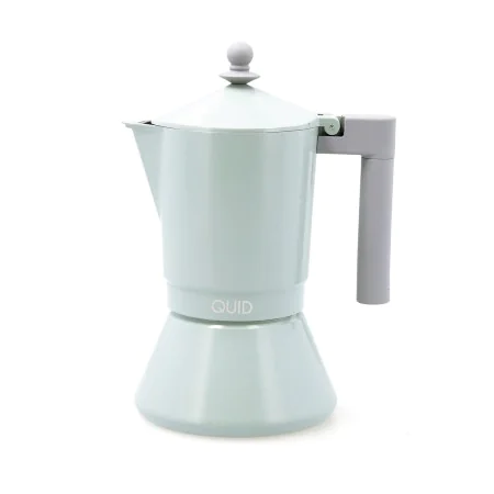 Italian Coffee Pot Quid Ozon Green Metal 9 Cups by Quid, Stovetop Coffee Makers - Ref: S2711785, Price: 20,40 €, Discount: %