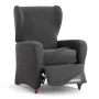 Armchair slipcovers Eysa JAZ Dark grey 90 x 120 x 85 cm by Eysa, Armchairs - Ref: D1606056, Price: 55,65 €, Discount: %