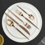 Fork Set Amefa Soprano Copper Metal Stainless steel 12 Units by Amefa, Forks - Ref: S2711885, Price: 26,14 €, Discount: %