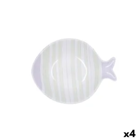 Bol Quid Kaleido Bicolore Céramique Poisson 15 x 13 x 4 cm (4 Unités) de Quid, Bols et tasses - Réf : S2711958, Prix : 19,21 ...