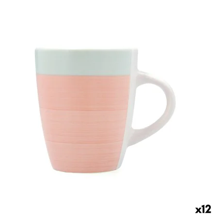 Cup Quid Kaleido Green Coral Ceramic 330 ml (12 Units) by Quid, Cups - Ref: S2711969, Price: 20,58 €, Discount: %