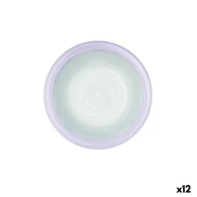 Deep Plate Quid Kaleido Green Purple Ceramic 21,5 cm (12 Units) by Quid, Plates and dishes - Ref: S2711974, Price: 31,91 €, D...