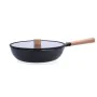 Pan Quid Naturalia Black Metal 28 cm With lid Stews by Quid, Braising Pans - Ref: S2711982, Price: 20,64 €, Discount: %