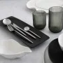 Set of Spoons Bidasoa Fosil Metal Steel 14 x 3 x 2 cm Coffee (6 Units) by Bidasoa, Spoons - Ref: S2712025, Price: 12,54 €, Di...