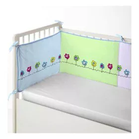 Cot protector Cool Kids Patch Garden (60 x 60 x 60 + 40 cm) by Cool Kids, Bed accessories - Ref: S2800188, Price: 15,40 €, Di...