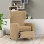 Housse de fauteuil avec pieds séparés Eysa ULISES Beige 90 x 100 x 75 cm de Eysa, Housses pour accoudoirs de fauteuil - Réf :...