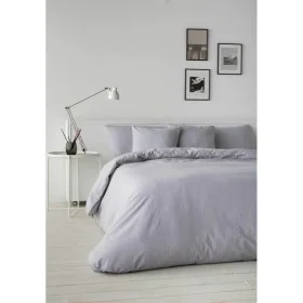 Housse de Couette Naturals Lino Gris de Naturals, Couettes et housses de couette - Réf : S2803450, Prix : 35,11 €, Remise : %