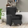 Housse de fauteuil avec pieds séparés Eysa ULISES Gris foncé 90 x 100 x 75 cm de Eysa, Housses pour accoudoirs de fauteuil - ...