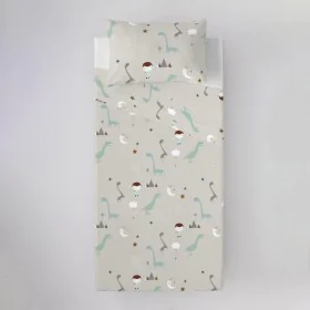 Top sheet Haciendo el Indio Jurasic White by Haciendo el Indio, Sheets and pillowcases - Ref: S2803615, Price: 25,00 €, Disco...