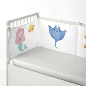 Cot protector Cool Kids Mermaid (60 x 60 x 60 + 40 cm) by Cool Kids, Bed accessories - Ref: S2804212, Price: 16,14 €, Discoun...