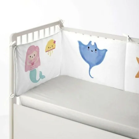 Cot protector Cool Kids Mermaid (60 x 60 x 60 + 40 cm) by Cool Kids, Bed accessories - Ref: S2804212, Price: 16,14 €, Discoun...