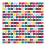 Steppdecke Mosaic Colorfull Pantone von Pantone, Wohn- & Kuscheldecken - Ref: S2805316, Preis: 46,17 €, Rabatt: %