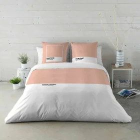 Housse de Couette Pantone Sweet Peach Lit ½ persones (220 x 220 cm) de Pantone, Couettes et housses de couette - Réf : S28055...