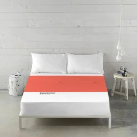 Top sheet Pantone Dark Coral 260 x 270 cm by Pantone, Sheets and pillowcases - Ref: S2805574, Price: 29,51 €, Discount: %