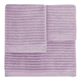 Towel Devota & Lomba Rayas lila Lilac 100% cotton (30 x 50 - 50 x 90 - 70 x 140 cm) by Devota & Lomba, Towels - Ref: S2805865...