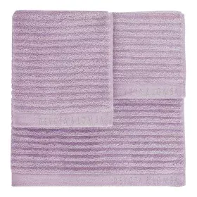 Serviette Devota & Lomba Rayas lila Lila 100 % coton (30 x 50 - 50 x 90 - 70 x 140 cm) de Devota & Lomba, Serviettes de bain ...