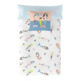 Funda Nórdica Naturals Mermaids Cama de 80/90 (150 x 220 cm) de Naturals, Edredones y fundas para edredón - Ref: S2806082, Pr...