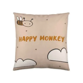 Housse de coussin Popcorn Scarf Monkey (60 x 60 cm) de Popcorn, Housses de coussin - Réf : S2806270, Prix : 7,85 €, Remise : %