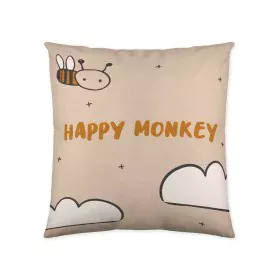 Cushion cover Popcorn Scarf Monkey (60 x 60 cm) by Popcorn, Cushion Covers - Ref: S2806270, Price: 7,85 €, Discount: %