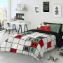 Nordic cover Naturals Scrabble Super king (260 x 220 cm) by Naturals, Quilts and quilt covers - Ref: S2806483, Price: 36,72 €...