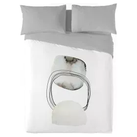 Housse de Couette Naturals Pebble Lit 1 persone (180 x 220 cm) de Naturals, Couettes et housses de couette - Réf : S2806886, ...