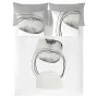 Housse de Couette Naturals Pebble Lit 1 persone (180 x 220 cm) de Naturals, Couettes et housses de couette - Réf : S2806886, ...