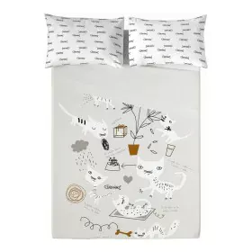 Top sheet Panzup Gatos 2 260 x 270 cm by Panzup, Sheets and pillowcases - Ref: S2806944, Price: 30,66 €, Discount: %