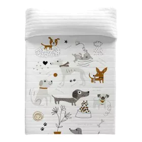 Steppdecke Panzup Dogs 1 270 x 260 cm von Panzup, Wohn- & Kuscheldecken - Ref: S2806964, Preis: 49,42 €, Rabatt: %