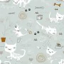 Capa nórdica Panzup Cats Solteiro (150 x 220 cm) de Panzup, Edredão e capas de edredão - Ref: S2806984, Preço: 33,99 €, Desco...