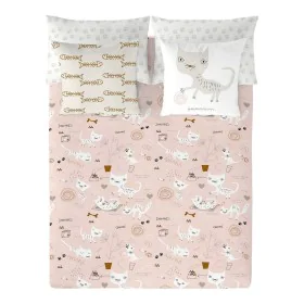 Housse de Couette Panzup Cats Lit king size (260 x 220 cm) de Panzup, Couettes et housses de couette - Réf : S2807005, Prix :...