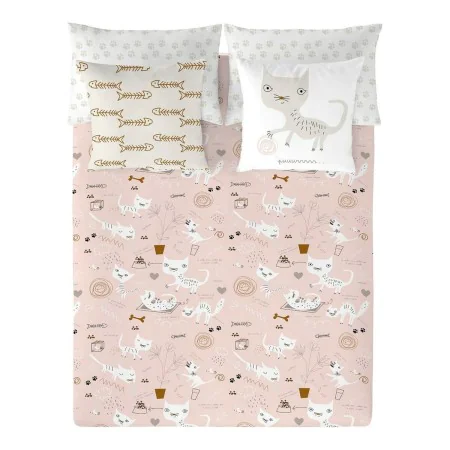 Housse de Couette Panzup Cats Lit king size (260 x 220 cm) de Panzup, Couettes et housses de couette - Réf : S2807005, Prix :...