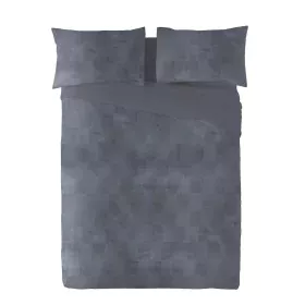 Funda Nórdica Naturals ELBA Gris oscuro Cama de 150 (240 x 220 cm) de Naturals, Edredones y fundas para edredón - Ref: S28074...