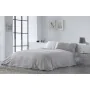 Nordic cover Naturals ELBA Light grey Double (220 x 220 cm) by Naturals, Quilts and quilt covers - Ref: S2807449, Price: 49,0...