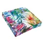 Coussin DKD Home Decor 8424001666423 Océan Polyester Aluminium Multicouleur Tropical Feuille d'une plante (43 x 43 x 7 cm) de...