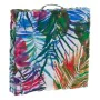 Coussin DKD Home Decor 8424001666423 Océan Polyester Aluminium Multicouleur Tropical Feuille d'une plante (43 x 43 x 7 cm) de...