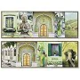 Painting DKD Home Decor 120 x 2,3 x 40 cm Canvas Green polystyrene (2 Units) by DKD Home Decor, Wall Pediments - Ref: S300721...