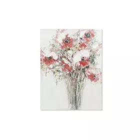 Painting DKD Home Decor Hand-painted Flowers (90 x 3 x 120 cm) by DKD Home Decor, Wall Pediments - Ref: S3007262, Price: 93,4...