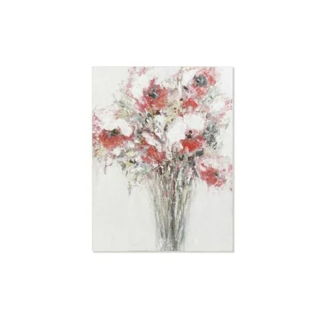 Cuadro DKD Home Decor Pintado a mano Flores (90 x 3 x 120 cm) de DKD Home Decor, Frontones decorativos - Ref: S3007262, Preci...