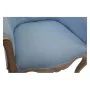 Poltrona DKD Home Decor Azul Poliéster Madeira (58 x 56 x 69 cm) de DKD Home Decor, Acessórios para cadeiras e sofás - Ref: S...