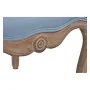 Sillón DKD Home Decor Azul Poliéster Madera (58 x 56 x 69 cm) de DKD Home Decor, Accesorios de sillas y sofás - Ref: S3010338...