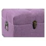 Banquette DKD Home Decor 8424001565399 Multicouleur Fuchsia Métal Bois MDF 120 x 42 x 53 cm de DKD Home Decor, Chaises - Réf ...