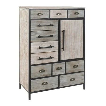 Chest of drawers DKD Home Decor Wood Metal (80 x 40 x 122 cm) by DKD Home Decor, Chest of Drawers - Ref: S3010887, Price: 343...