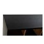 Buffet DKD Home Decor Alvin Noir Naturel Fer Frêne 160 x 40 x 75 cm de DKD Home Decor, Buffets, crédences et vaisseliers - Ré...