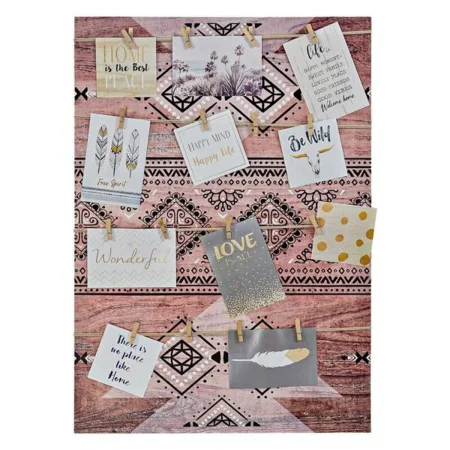 Cadre Photos DKD Home Decor Marron Toile Ethnique 50,5 x 3,5 x 70 cm de DKD Home Decor, Cadres muraux et de table - Réf : S30...