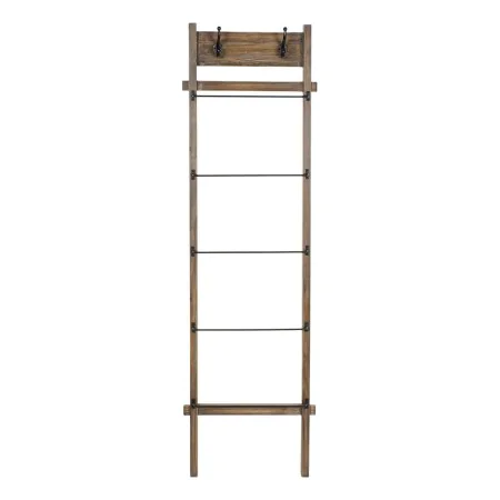 Coat rack DKD Home Decor Wood Metal (46 x 9 x 1 cm) by DKD Home Decor, Coat Racks - Ref: S3011755, Price: 98,07 €, Discount: %