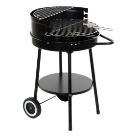 Coal Barbecue with Wheels DKD Home Decor Black Metal Plastic 59 x 49,5 x 82 cm by DKD Home Decor, Outdoor barbecues - Ref: S3...